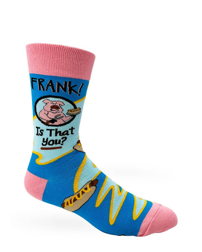 Frank Is That You? Men's Novelty Crew Socks