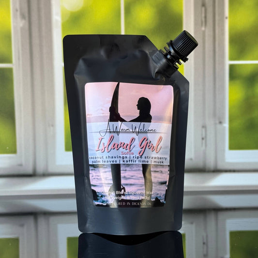 Island Girl Softie | Squeeze Wax Melt | Squeeze Candle