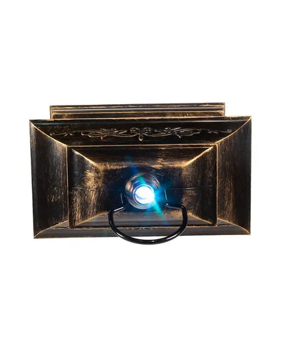 Battery-Operated Lighted Santa Water Lantern With Projector