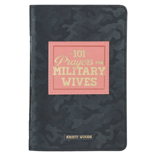Gift Book 101 Prayers for Military Wives Faux Leather