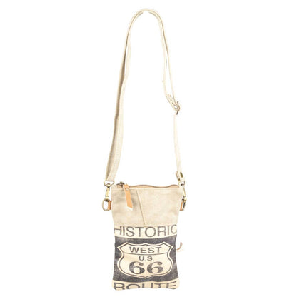 West Us 99 Passport Canvas Bag With Adjustable Strap