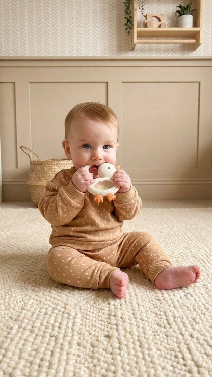 Bitzy Shake™ - Silicone Teether with Rattle