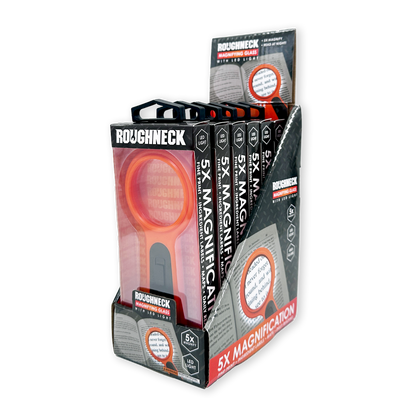 Roughneck Magnifying Glass with LED Light