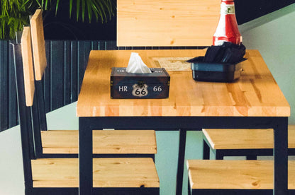 Historic Route 66 Vintage Tissue Box