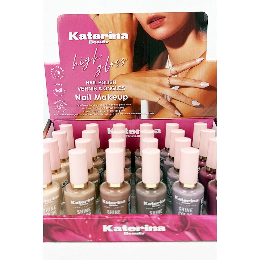 Soft Tone Nail Polish Set