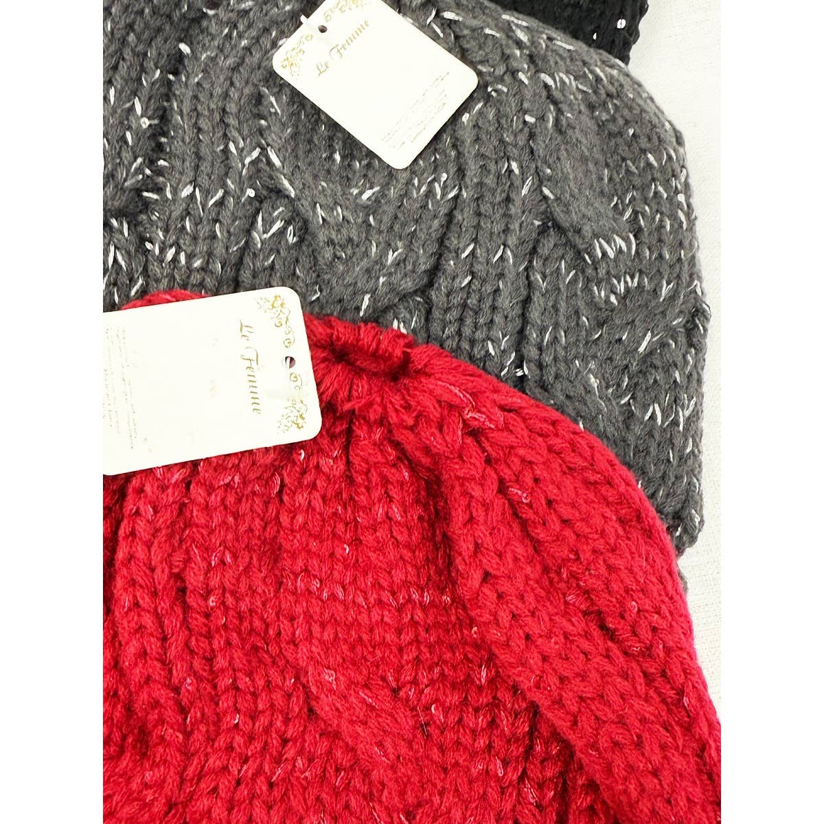 Messy Bun Ponytail Beanie