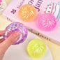 Glitter Squishy Dumpling Stress Ball Sensory Toy