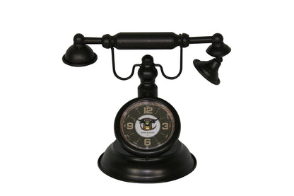 Vintage Telephone Table Clock