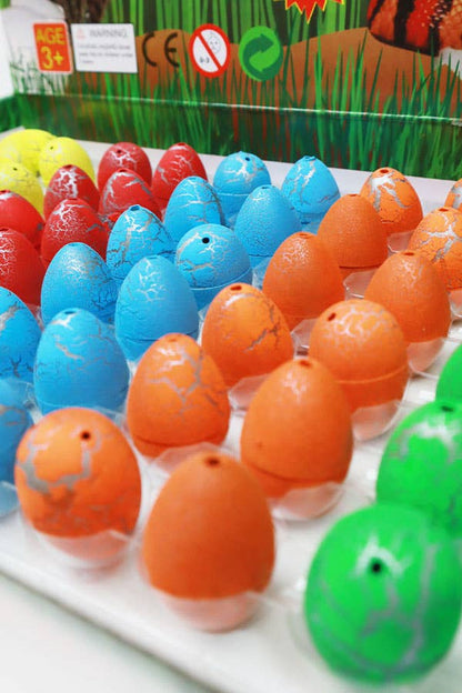 60-Pcs Growing Animal Egg Toy