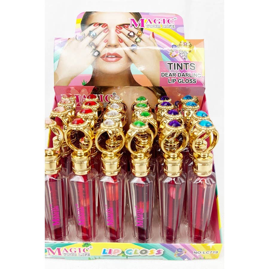 24-Pcs Diamond Ring Lip Tint