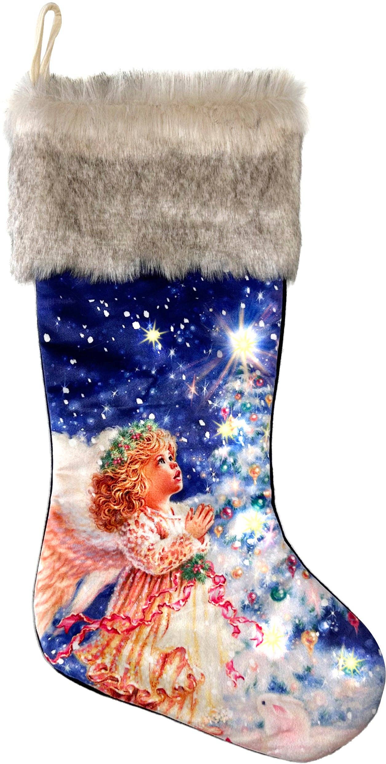 Angel LED Stocking