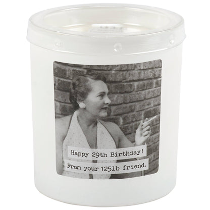 Happy 29th Birthday Candle