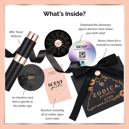 Zodica Perfumery - Zodiac Perfume Twist & Spritz Travel Spray Gift Set 8ml