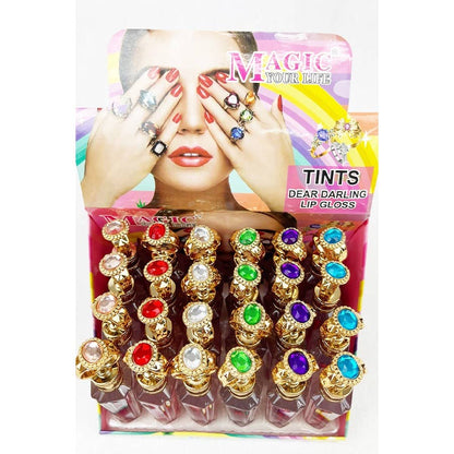 24-Pcs Diamond Ring Lip Tint