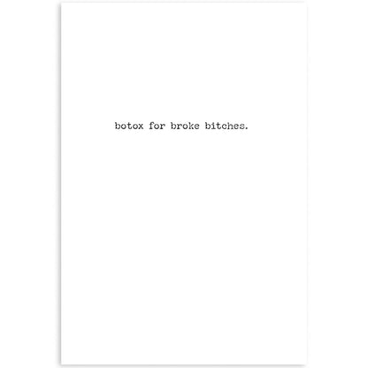 Bangs Greeting Card