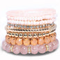 BOHEMIAN CREATIVE GLASS BEAD BRACELET