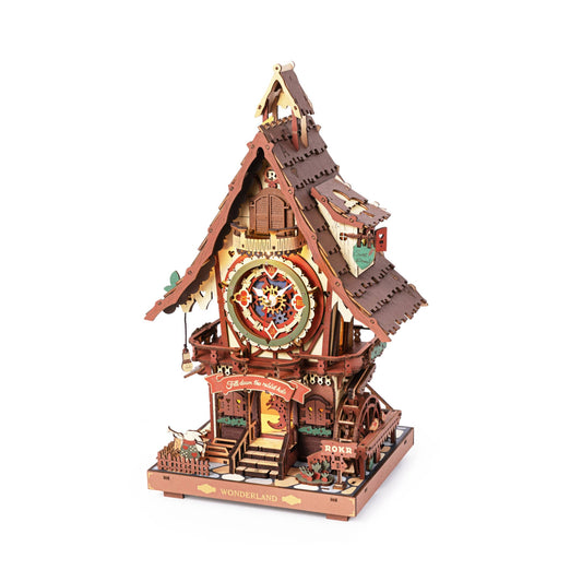 Cukoo Clock DIY Wooden Puzzle