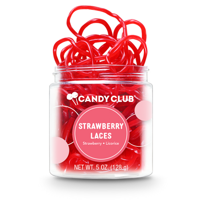 Licorice Strawberry Laces
