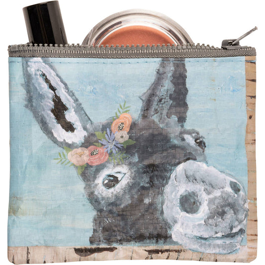 Donkey Zipper Wallet