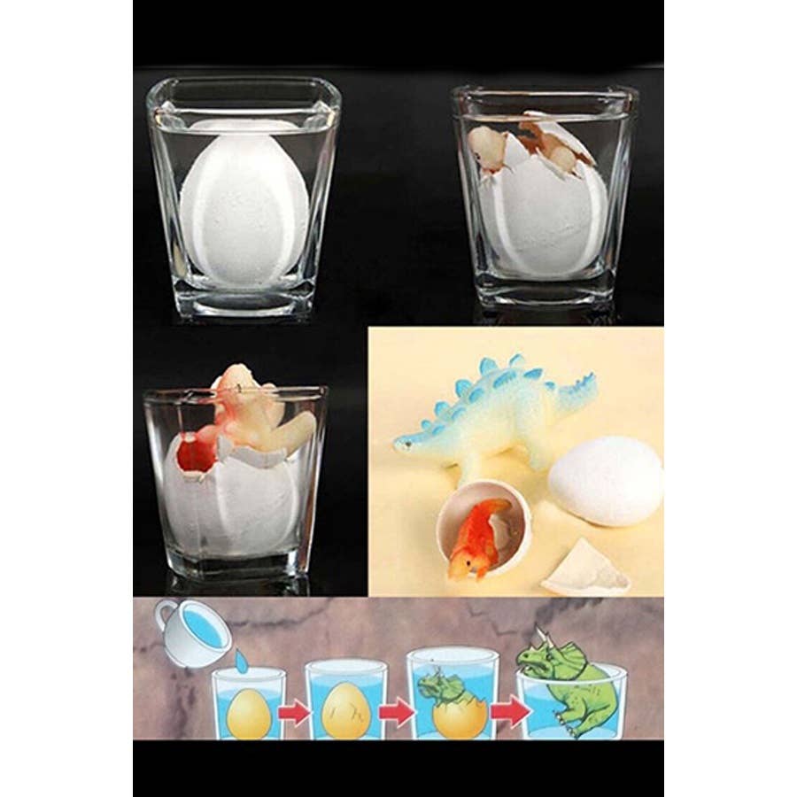 60-Pcs Growing Animal Egg Toy