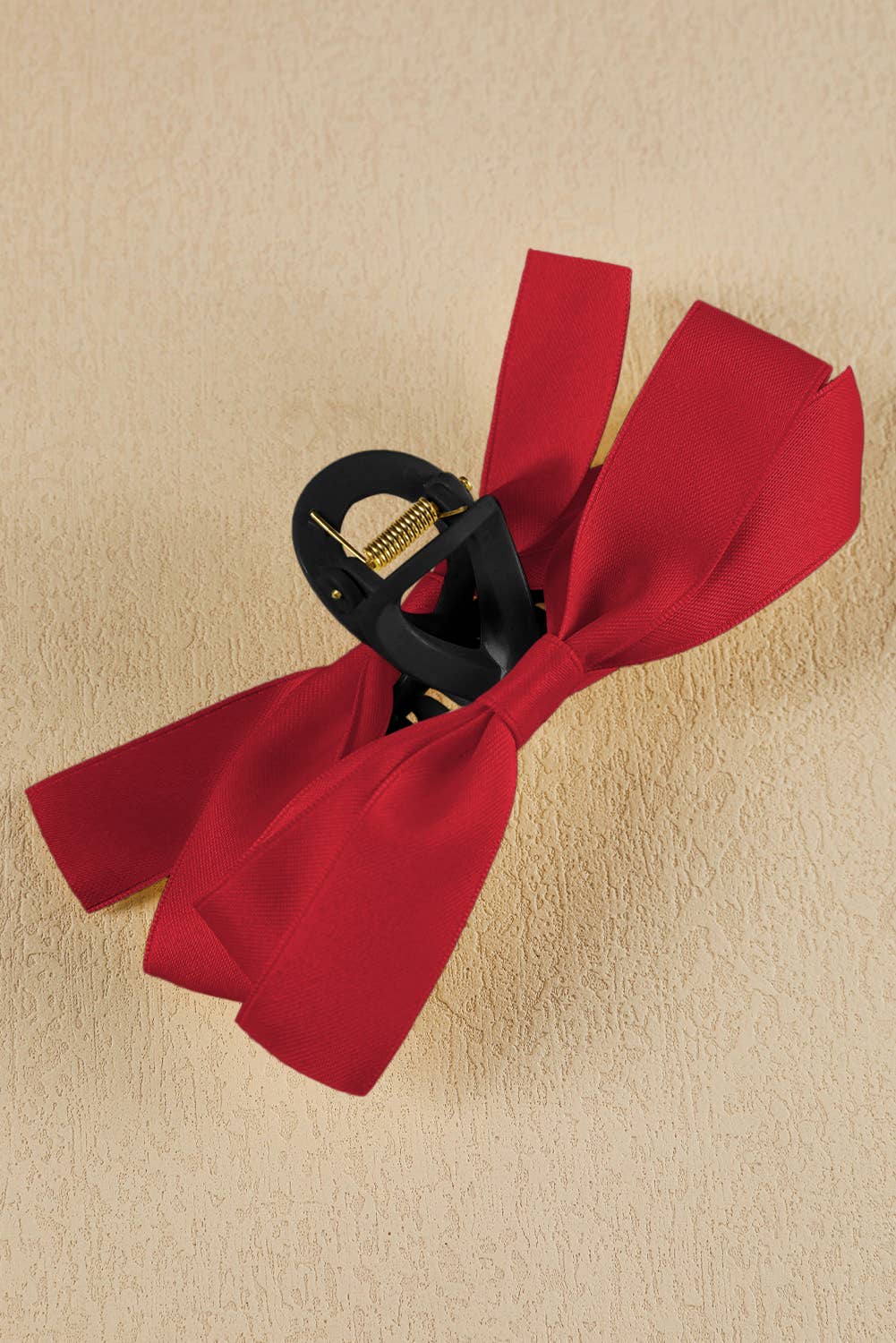 1 the Woman - Bow Decor Large Hair Claw Clip